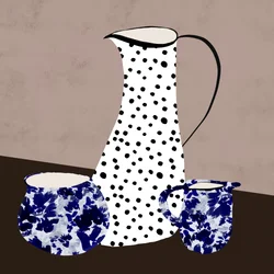 A pois e a fiori
