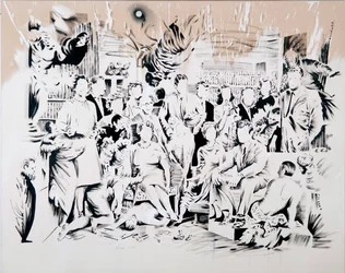 Miracolo dello schiavo, 2017 (olio su tela)