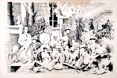Romanov Flora, 2017 (olio su tela)