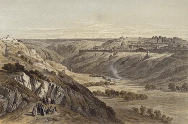 Gerusalemme dal Monte degli Ulivi