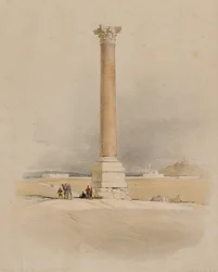 Colonna di Pompeo, Alessandria