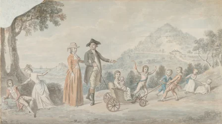 La famiglia di Sir James Hunter Blair, 1° Barone