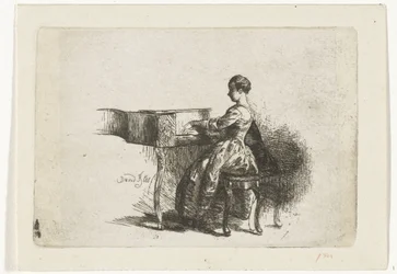 Ragazza al pianoforte