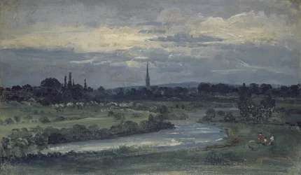 Vista dalla Casa di Pugin vicino a Salisbury
