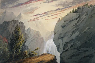 Alla cascata, ca. 1850
