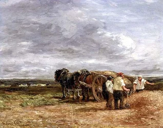 Trasporto di ghiaia