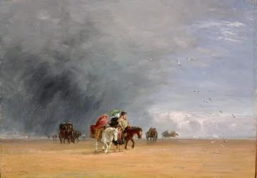 Attraversando le sabbie, 1848