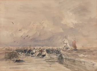 Molo di Dieppe, Vento teso