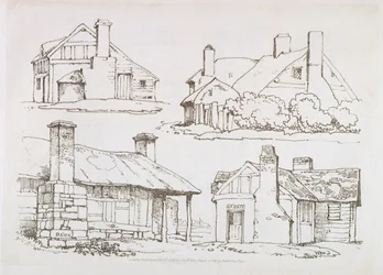 Tavola 3 da Progressive Lessons on Landscape for Young Beginners, 1816