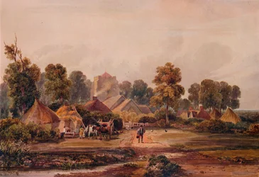 Una fattoria del Worcestershire, c1848