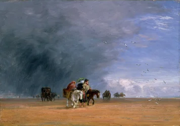 Attraversando le sabbie, 1848