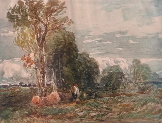 Il taglialegna, XIX secolo, 1911