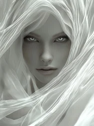 Donna eterea velata