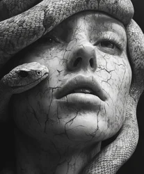 Il volto di pietra di Medusa