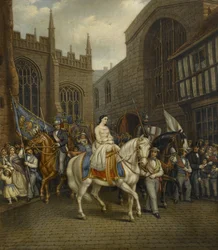 Processione di Lady Godiva, Coventry, 1867