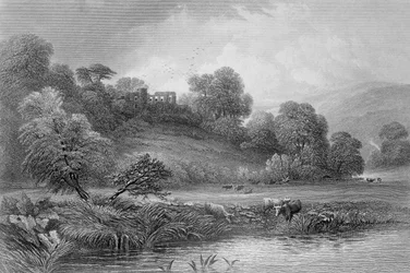 Castello di Norham, 1876