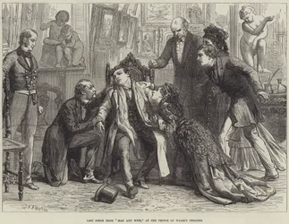 Ultima scena da Man and Wife, al Prince of Wales