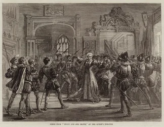 Scena da Twixt Axe and Crown, al Queen