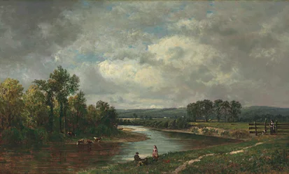 Fiume Connecticut a South Lancaster, New Hampshire