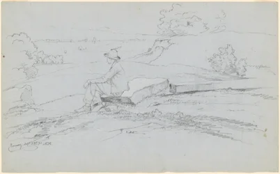 Studio per "White Mountains da North Conway, New Hampshire" (recto)