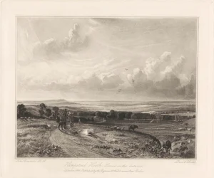 Hampstead Heath, Harrow in Lontananza