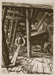 Un supporto per albero, illustrazione da 
