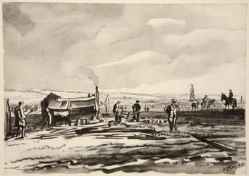 Sulla Somme: Fango, illustrazione da 