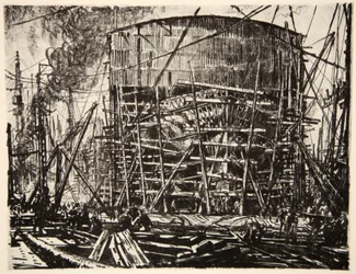 Sui cantieri, illustrazione da 