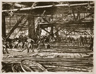 La capanna del plater, illustrazione da 