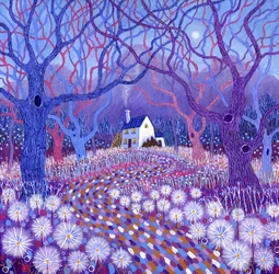 Il ritiro, 2014 (acrilico su tela)