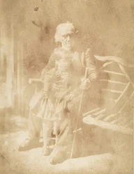 Rev. Dr. Thomas Chalmers e Thomas Chalmers Hanna, 1843-47. Creatori: David Octavius Hill, Robert Adamson, Hill & Adamson