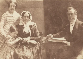 Rev Ebenezer Miller e famiglia, 1843-1847