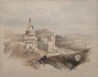 La colonna di Absalom, Valle di Giosafat