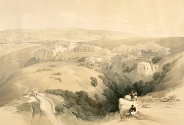 Betlemme, 6 aprile 1839, tavola 85 dal Volume II di 