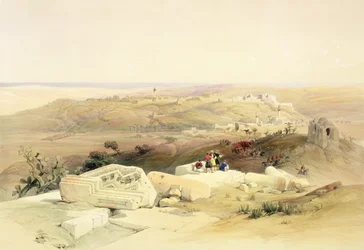 Gaza, 21 marzo 1839, tavola 59 dal Volume II di 