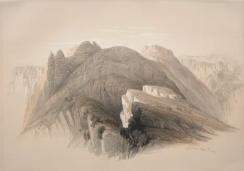 Gebil Hor. Monte Hor, dalle scogliere che circondano Petra