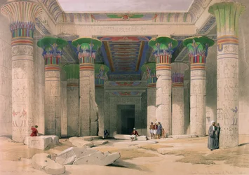 Grande portico del Tempio di Philae, Nubia, da 