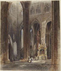 Interno della Cattedrale di Amiens