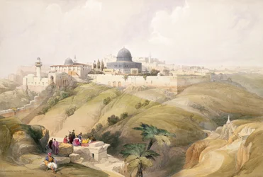 Gerusalemme, 9 aprile 1839, tavola 16 dal Volume I di 