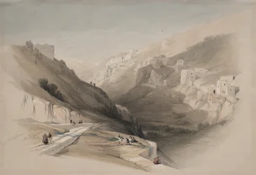 Bassa piscina di Siloé, Valle di Giosafat