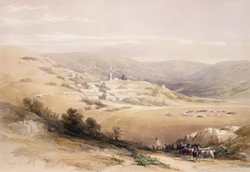 Nazareth, 28 aprile 1839, tavola 28 dal Volume I di 