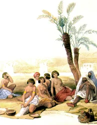 Schiavi nubiani sul Nilo nel 1846-1850