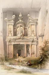 Petra, 7 marzo 1839, tavola 92 dal Volume III di 
