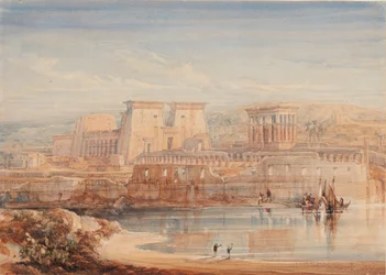 Philae: una vista dei templi da sud