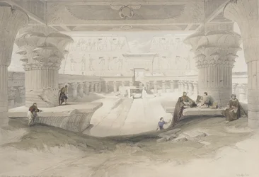Portico del Tempio di Edfu