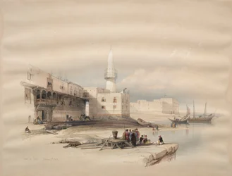 Molo a Suez, 1839