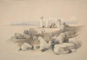 Rovine Chiamate Om El Hamed vicino a Tiro