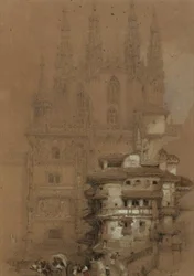 La sala capitolare, cattedrale di Burgos