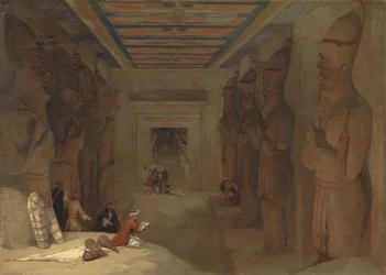 La Sala Ipostila del Grande Tempio di Abu Simbel, Egitto