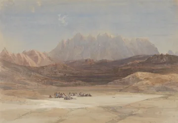 La pianura di El Raheh, Monte Sinai